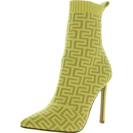 

Steve Madden Womens Diani Pattern Pointed Toe Mid-Calf Boots