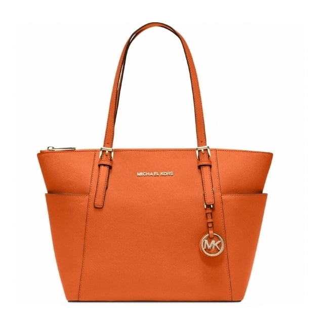 burnt orange mk bag