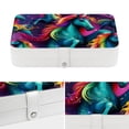 thumbnail image 4 of Unicorn Portable PU Leather Travel Organizer with Removable Compartment - Necklace and Jewelry Organizer Box, 4 of 6