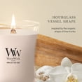 thumbnail image 6 of WoodWick Medium Hourglass Scented Candle, Vanilla & Sea Salt, 9.7 oz, 6 of 10