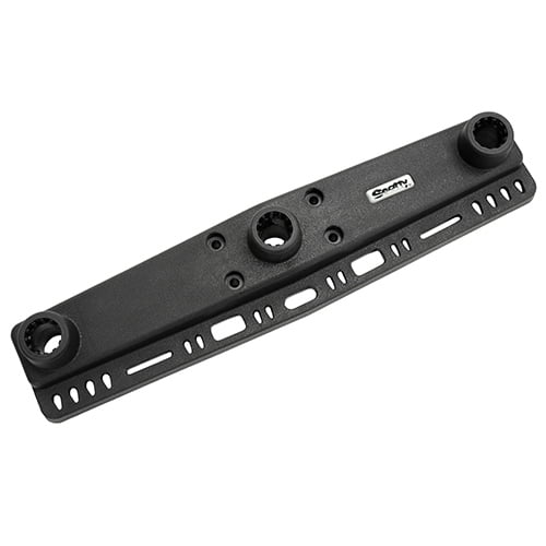 Scotty Triple Rod Holder, Permanent Mount, No Post Bracket or Mount by Scotty