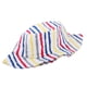 thumbnail image 5 of Hombres Mujeres Protección UV Playa Sombrero para Sombrero de de ala ajustable Gorras Rojo y azul, 5 of 8