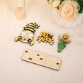 thumbnail image 6 of Z52LingLing Decoration Yellow Bee Gnome Figurine B – 5.11" Whimsical Garden Dwarf Ornament for Shelf, Desk & Home Decor, 6 of 7