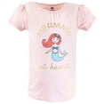thumbnail image 6 of Hudson Baby Infant and Toddler Girl Short Sleeve T-Shirts, Magical World, 6-12 Months, 6 of 7