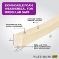 thumbnail image 2 of Espuma neutra Weatherseal M-D Building Products de 13 pies y 2,5 cm, 2 of 9