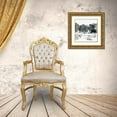 thumbnail image 3 of Caroline, Emma 26x26 Gold Ornate Wood Framed with Double Matting Museum Art Print Titled - December Landscape III, 3 of 4