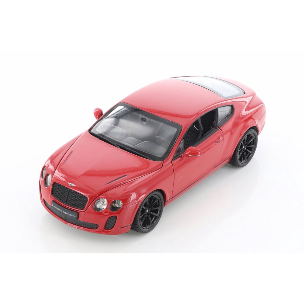 Bentley Continental Hard Top, Red Welly 24018/4D 1/24 scale Diecast