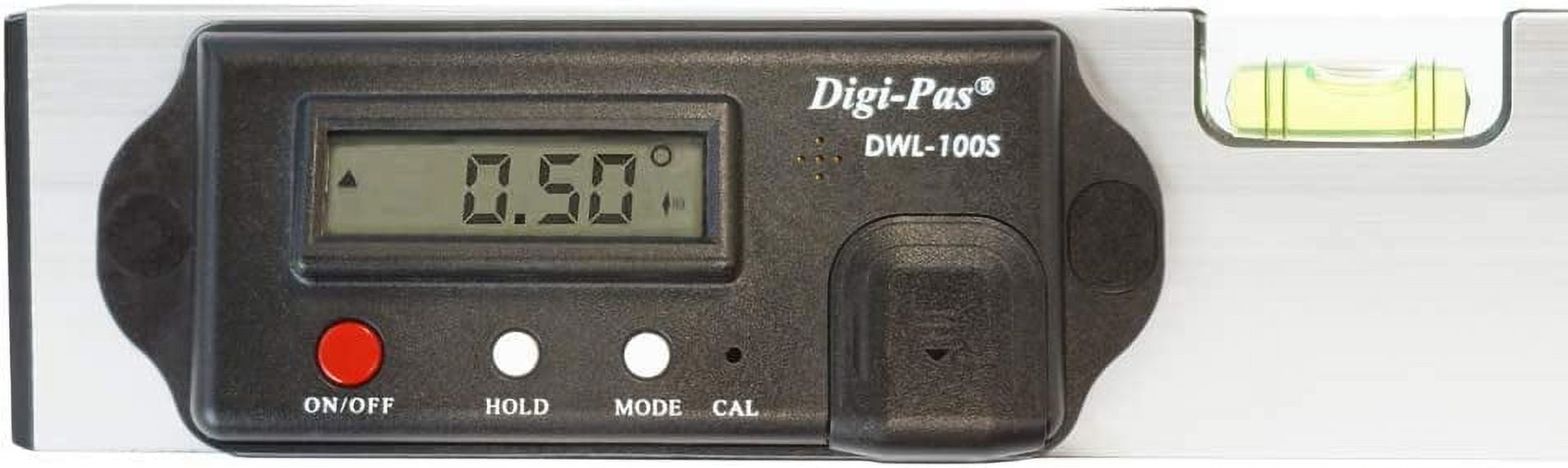 Digi-Pas Mini Digital Level MODULE - DWL-100S 0.1 degree, Angle Gauge with 2 screw holes