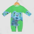 thumbnail image 4 of Blue'S Clues Baby Onesie Romper Footless Infant Long Sleeve Jumpsuit for Boys Girls, 4 of 8
