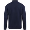 thumbnail image 3 of Men's Levelwear Navy Seattle Mariners Cushion Insignia 2.0 Quarter-Zip Pullover, 3 of 3