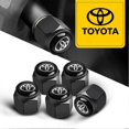thumbnail image 1 of 4pcs Car Tire Stem Valve Caps Skull Head Pattern Stem Cap for Automotive Accessories, 1 of 5