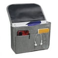 thumbnail image 1 of Bolsa de transporte para silla de ruedas, accesorios para reposabrazos de silla de ruedas, bolsa lateral con bolsillos para silla de ruedas eléctrica manual, mochila de mensajero d, 1 of 2