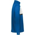 thumbnail image 5 of Holloway Sportswear S Prism Bold 1/4 Zip Pullover Royal/White 222591, 5 of 5