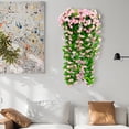 thumbnail image 2 of Xihbxyly Cesta de Flores Artificiales, Impresionante Decoración de Rosas, Enredaderas Colgantes de Fácil Instalación, Decoración Versátil para El Hogar, Sala de Estar, Dormitorio, Patio, El Regalo Pe, 2 of 4