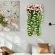 thumbnail image 1 of Flores artificiales, flores falsas, flores artificiales, juego de regalo para mujer, rosas artificiales simuladas, flores artificiales, bloqueo de conductos, decoración de techo para sala de estar, en, 1 of 3