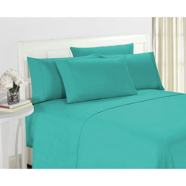 Hotel Super Soft 6 Piece Bed Sheet Set Deep Pockets Bedding All