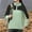 A Mint Green, variant on HAPIMO Women's Waterproof Jacket Coat Outdoor Casual Workout Jacket Long Sleeve Zipper Coat Color Block Zip Pocket Coats Fall Winter Thickened Warm Outerwear Beige XXL