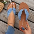 thumbnail image 6 of jiaxiM Comfy Flip Flops for Women Thong Sandals for Women Flexible House Slippers Non- Cute Sandals for Women Thick Sole Orthofeet Shoes for Women, 6 of 9