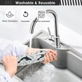 thumbnail image 7 of Whale and Decorative Plants 2PCS Faucet Absorbent Mat Kitchen Faucet Sink Splash Guard Microfiber Cloth Faucet Splash Catcher Water Absorbent Mat Behind Faucet, Faucet Mat for Kitchen Sink 30x5in, 7 of 7