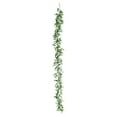 thumbnail image 2 of Dvkptbk Cloth Rattans Simulation Olive Leaves Rattan Home Artificial Green Plants Yucali Leaves Rattan Decorative Desktop Set Decoration Christmas Decoration Holiday Products Christmas Decorations, 2 of 6