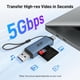thumbnail image 2 of Adaptador Lector de Tarjetas SD USB 3.0 Dual Slot USB-C Acer, 2 of 9