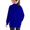 thumbnail image 4 of Chandail en Molleton Col Rond pour Bébé, Chandail en Molleton Col Rond Surdimensionné, Chandail à Capuche Col Rond Mode Enfants Manches Longues Chandail 4-14 Ans pour Filles et Garçons, 4 of 7