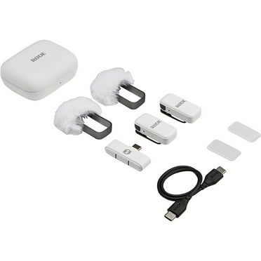 Rode Rode Ultra-Compact Wireless Microphone for USB-C Smartphones, White