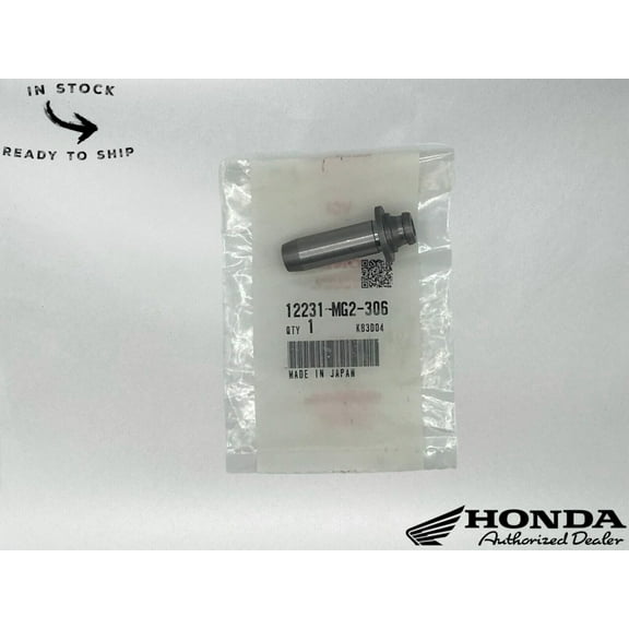 Honda Genuine OEM Valve Guide 12231-MG2-306