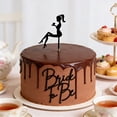 thumbnail image 3 of Bride To Be Cake Topper Acrylic Glitter Cake For Bridal Shower Engagement Party, 3 of 4