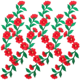 Ouligay 20Pcs Flower Iron on Patches Flower Patches Iron on  Flower Applique Patch Sew On Embroidered Patches Floral Applique Patches  Sewing Patches for Clothes Jackets Jeans DIY Patches