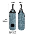thumbnail image 3 of WIRESTER Neoprene Golf Ball Bag Golf Tees Holder Carrying Storage Case Pouch with Swivel Waist Belt Clip - Doodle Golf Players, 3 of 7