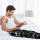 thumbnail image 5 of Fotbe Travel The World Pantalones de Pijama para Hombre, Pantalones de Dormir, Pantalones de Casa con Cintura Ajustable y Bolsillos-Large, 5 of 6