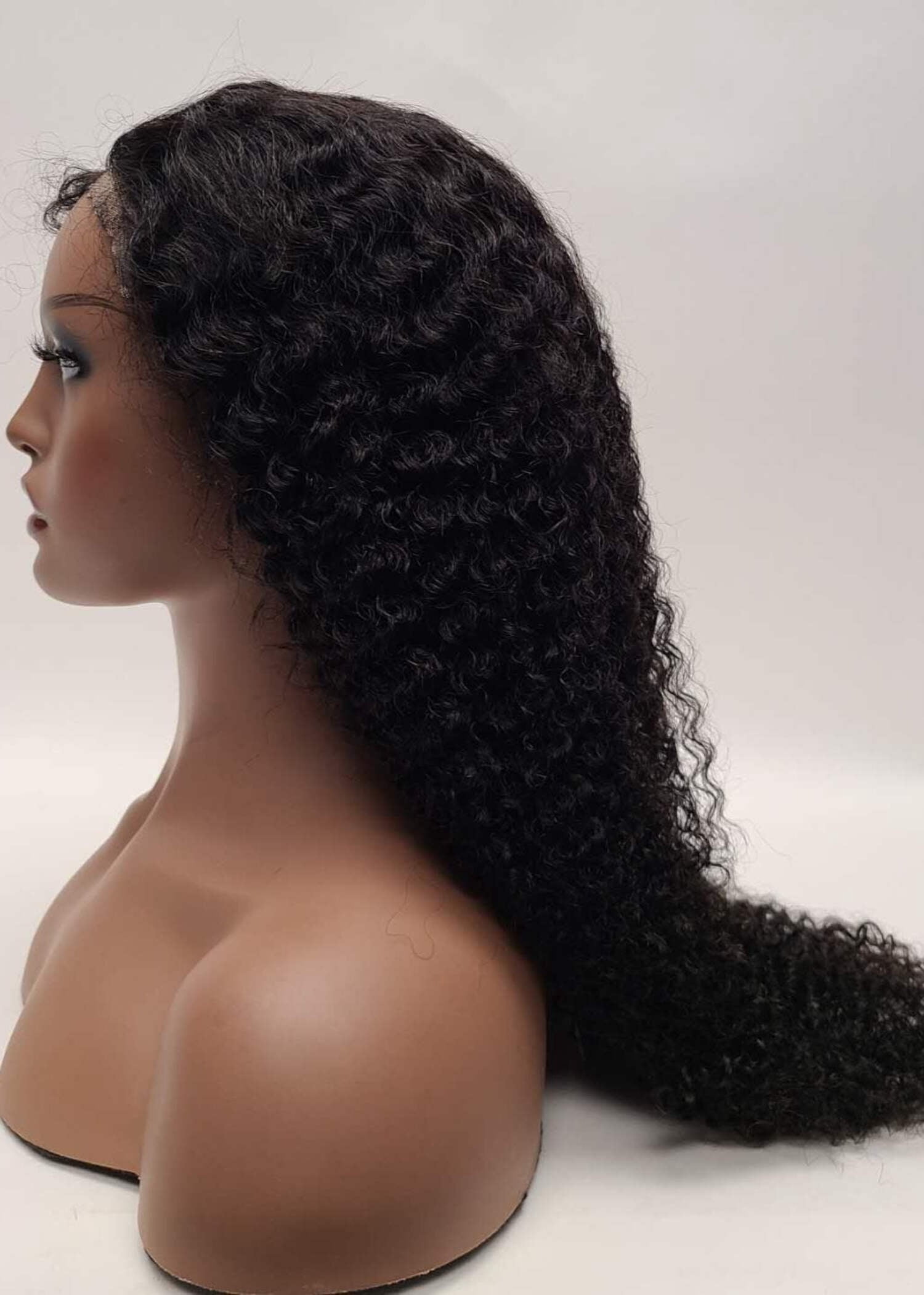 5x5 100% VIRGIN Human Hair Glueless Wig Ready To Go