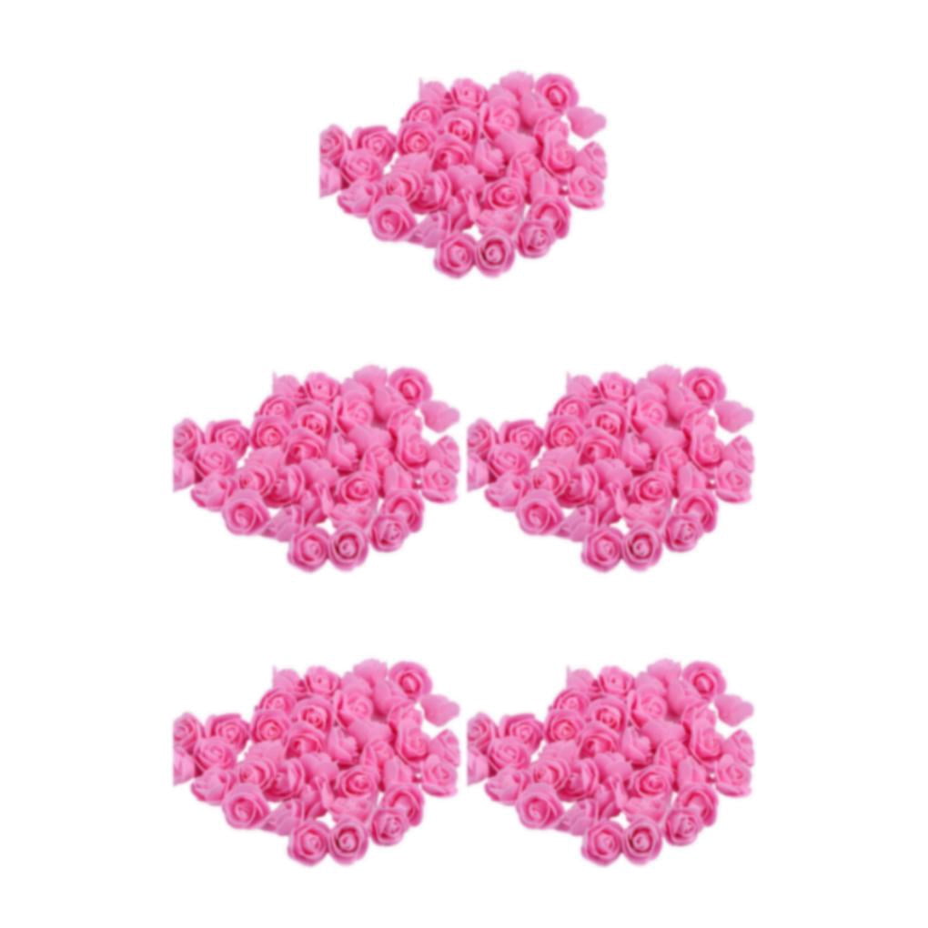 Transemion 500pieces Wreath Wedding House Decor Lasting Impression With These Exquisite pink 5Set