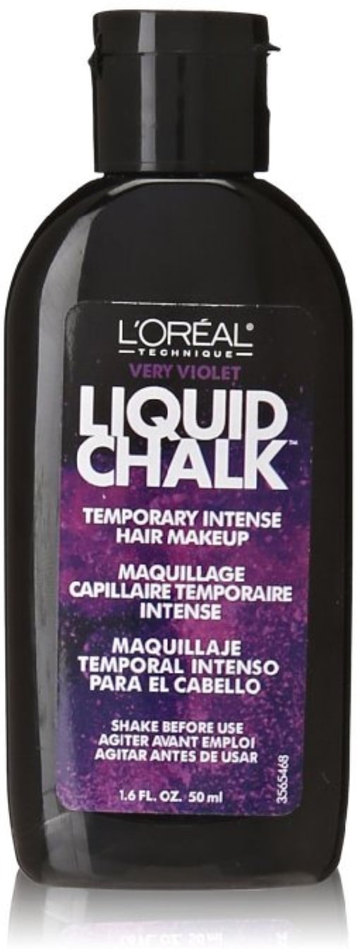L'Oreal Liquid Chalk Temporary Intense Hair Makeup, Very Violet 1.6 oz