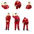 thumbnail image 6 of yotijay 3 Pieces 1/64 Tiny Gas Station People Figure Human Figurines Simulation Resin for Photography Props Dollhouse Miniature Scene red, 6 of 9