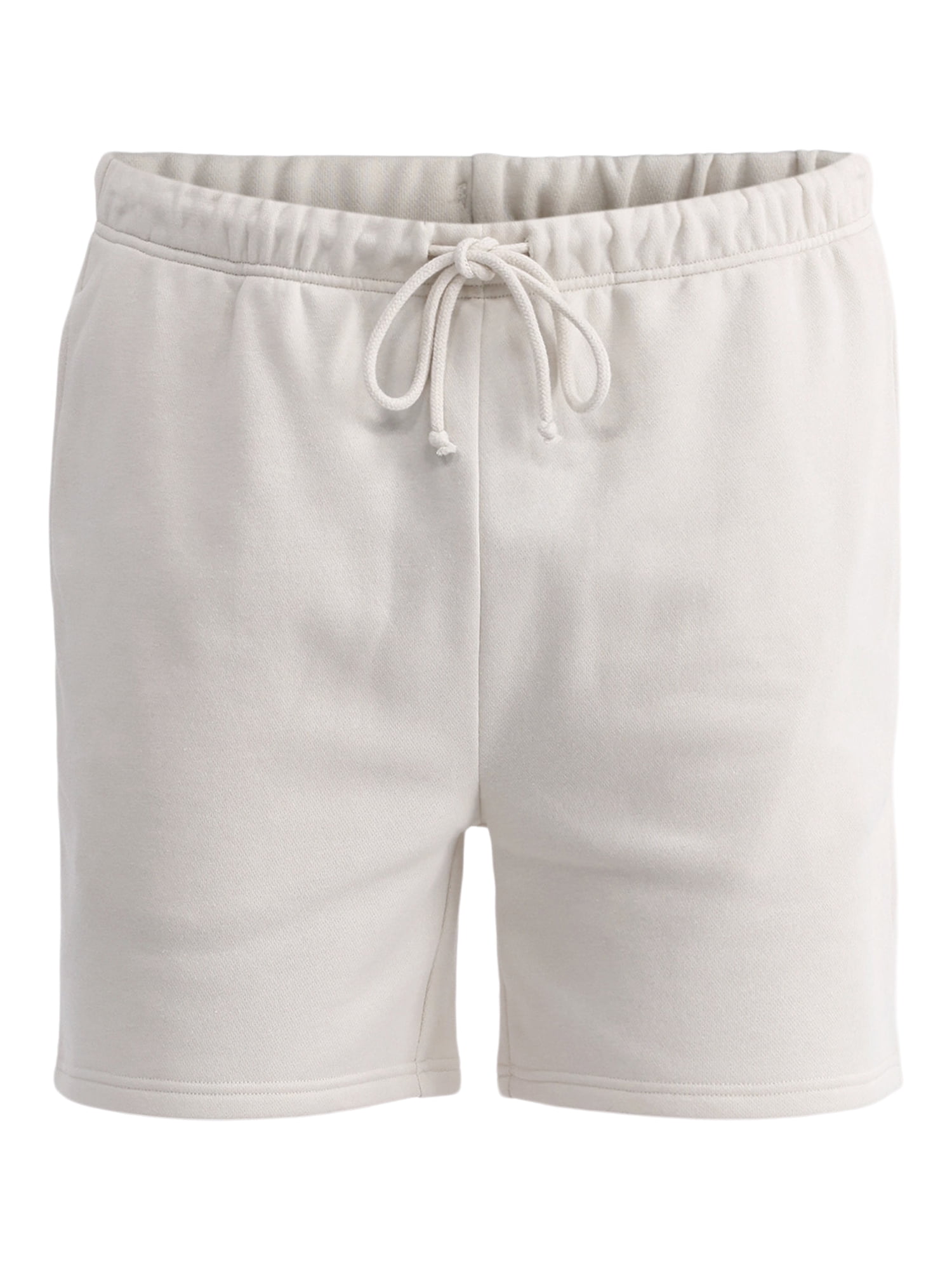 No Boundaries Soft Fleece Jogger Shorts, 6" Inseam, Men's and Big Men's