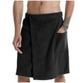 thumbnail image 2 of Miluxas Women's Winter New Thick Plus Size Flannel Home Clothes and Nightgown A-Black 6(M), 2 of 4