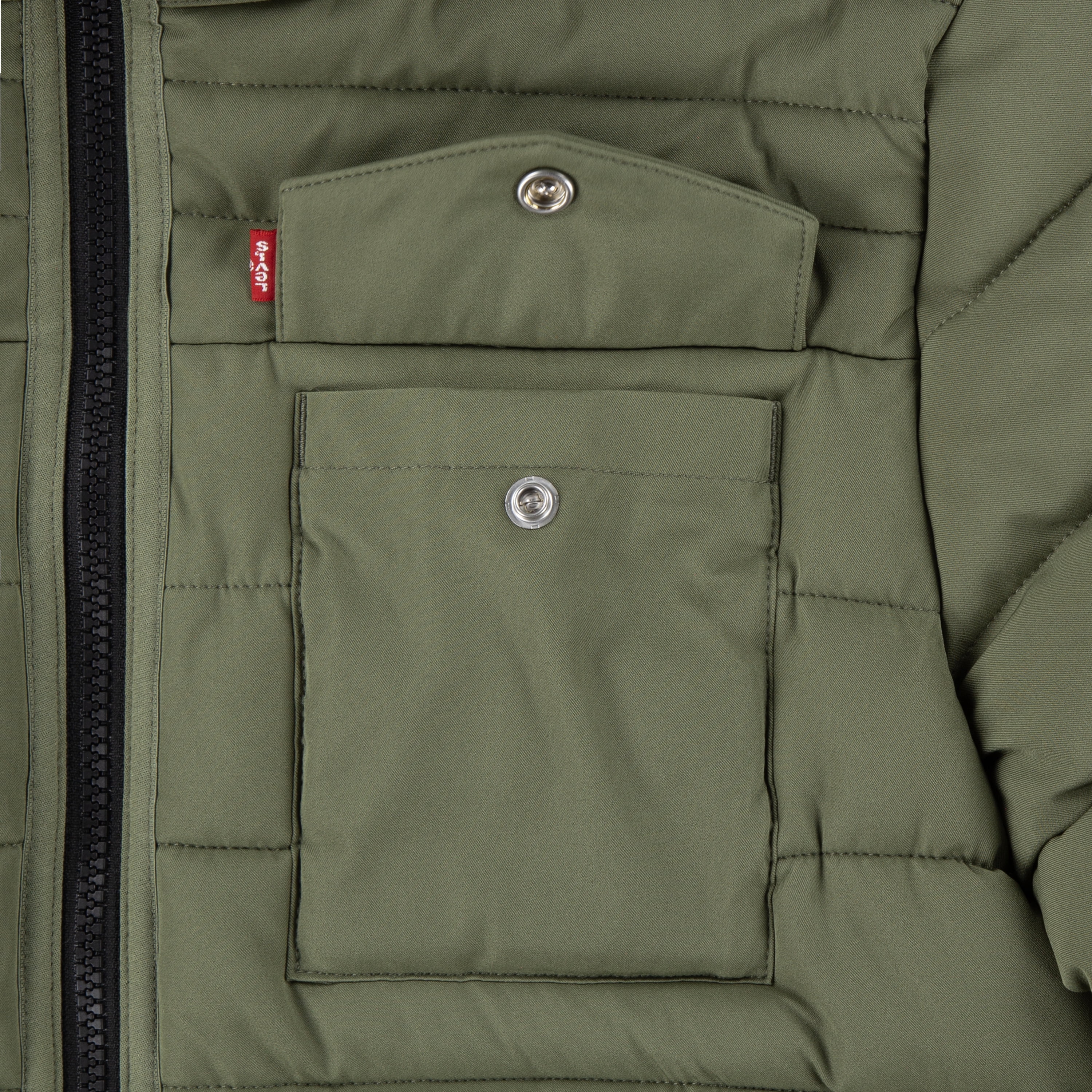 Levi's Boys' Heavyweight Puffer Jacket with Hood, Sizes 8-20