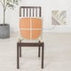 thumbnail image 4 of Funda de asiento para silla de comedor FORCHEER, piel sintética, impermeable, juego de 6, 4 of 7