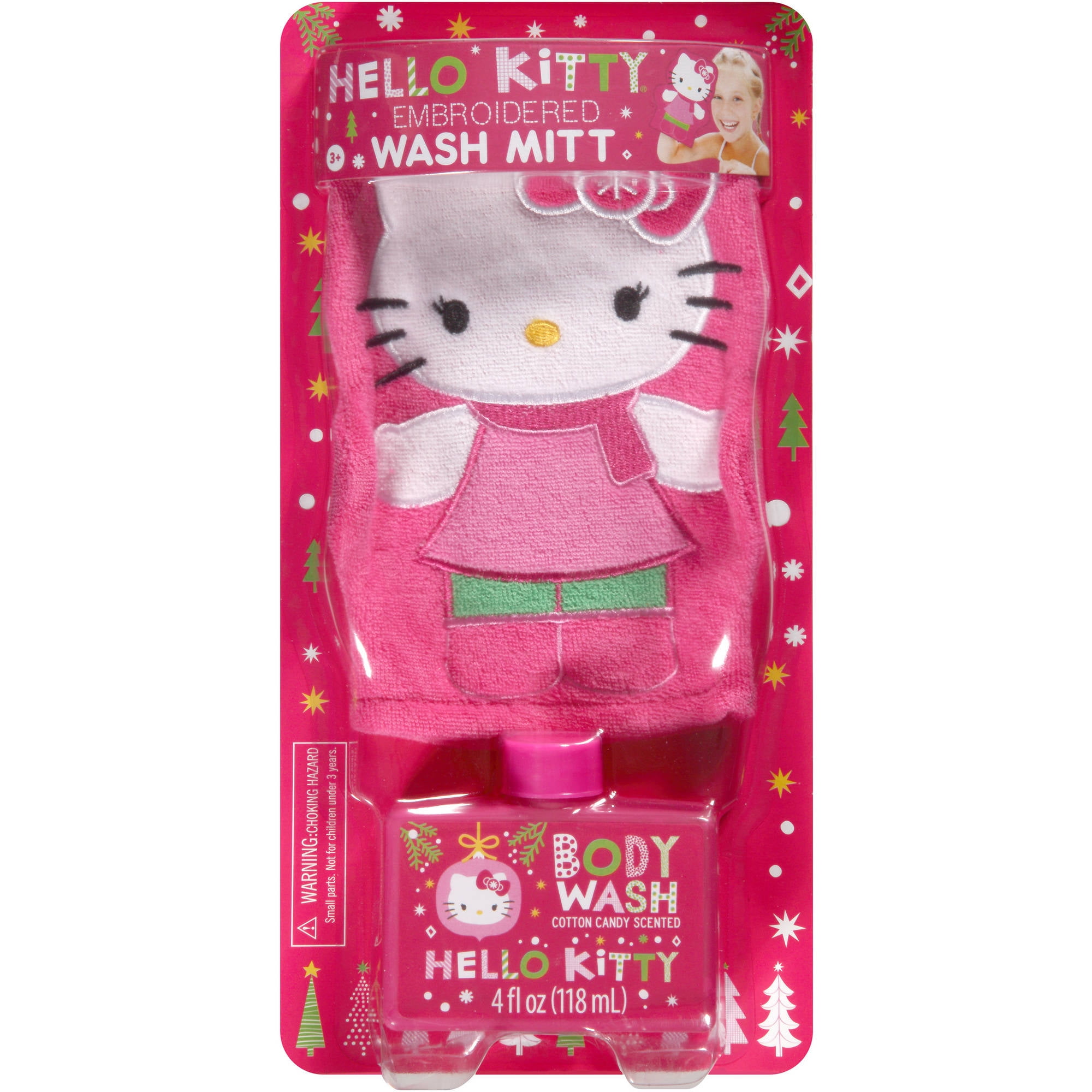 Hello Kitty Cotton Candy Scented Bath Gift Set, 2 pc - Walmart.com ...