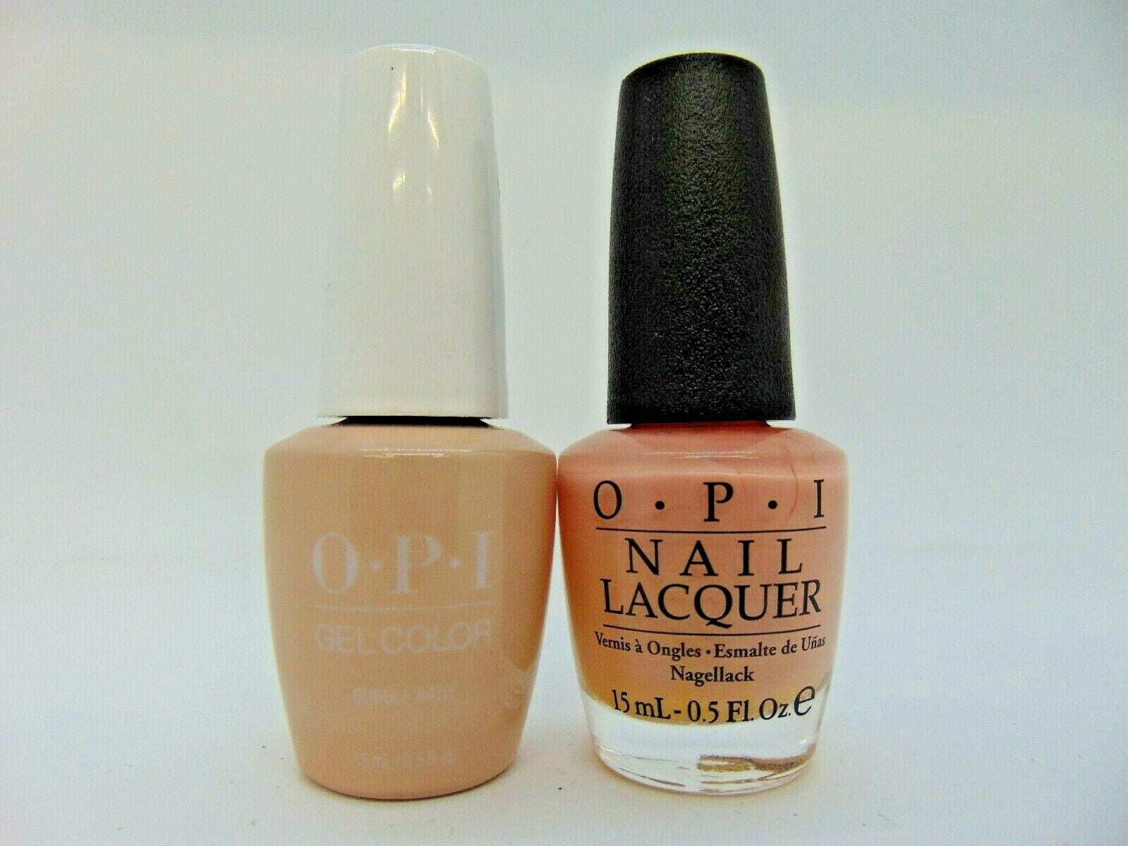 OPI GelColor SoakOff Gel Polish + Nail Lacquer Bubble Bath S86