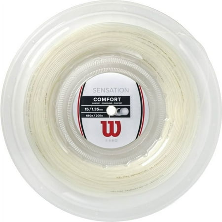 UPC: 0887768140212 | Wilson Sensation Tennis String 200M Reel