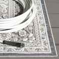 thumbnail image 4 of SAFAVIEH Cabana Joshua Medallion Indoor/Outdoor Area Rug, Grey/Ivory, 8' x 10', 4 of 13