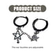 thumbnail image 3 of Woman Earrings Star Shape Ear Buckles Pendant Earrings Fashion Ear Jewelry Alloy Texture for Matching Fashion Outfits, 3 of 4