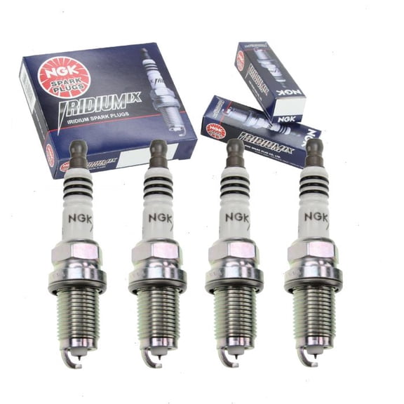 4 pc NGK Iridium IX Spark Plugs compatible with Honda CR-V 2.4L L4 2002-2009