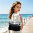 thumbnail image 4 of 1PC Huggea Bag, Women Summer Silicone Handbag, 135.26 fl oz Waterproof Foldable Crossbody Tote, 4 of 5