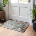 thumbnail image 4 of Dalyn Rugs Machine Washable Indoor/Outdoor Chantille Taupe 1'8" x 2'6" Rug, 4 of 7