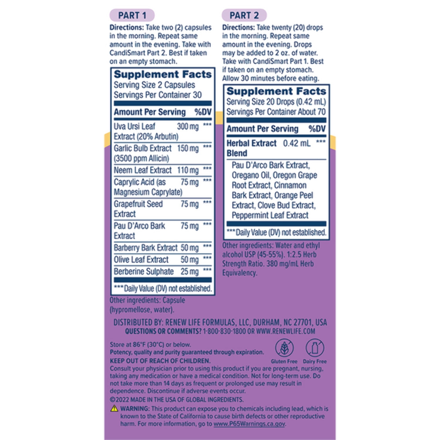 Renew Life CandiSmart - 15-Day Program