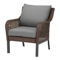 Mainstays Tuscany Ridge 4Piece Wicker & Steel Outdoor Conversation Set